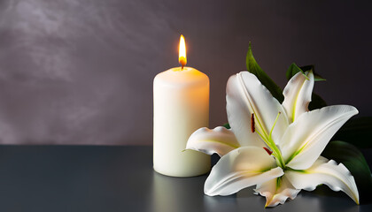 candle and flower wallpaper  and background