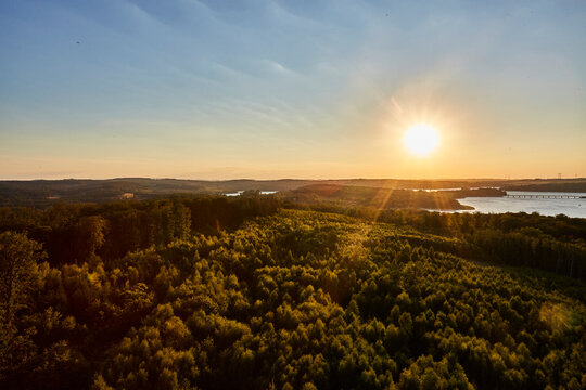 M&ouml;hneseeturm, Naturpark, Arnsberger Wald, Gemeinde M&ouml;hnesee, Kreis Soest, Landkreis Soest, NRW, Deutschland, Germany, 2022 