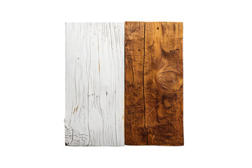 Two-Tone Wooden Panel
