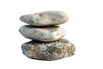 Fototapeta na wymiar Stack of Rocks Balancing on Top of Each Other