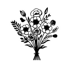 Flower vector illustration 