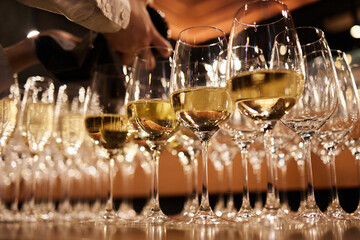 glasses of wine