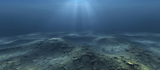 underwater sea depth sea deep blue sea - obrazy, fototapety, plakaty