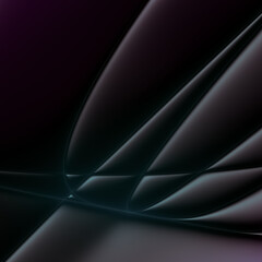 Beauty dark abstraction, festival background, fantasy futuristic modern wallpaper, 3D rendering, 3D illustration