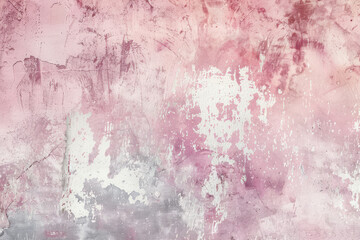 Pink and Grey Wall Against White and Black Background