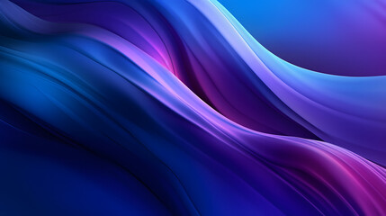 Obraz premium Digital purple and blue fantasy curve abstract graphic poster web page PPT background