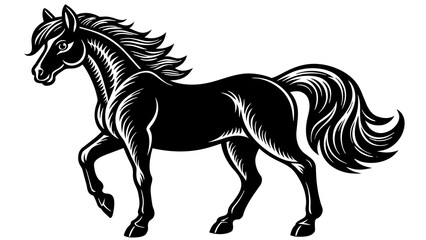 horse vector design 