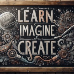 Learn , imagine , create