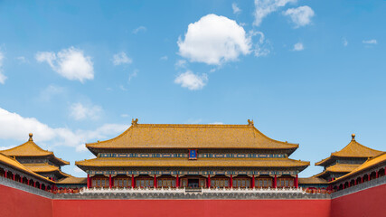 The Forbidden City, the Chinese imperial palace from the Ming dynasty to the end of the Qing dynasty