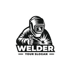 Welder logo vector
