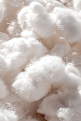 White cotton texture for background