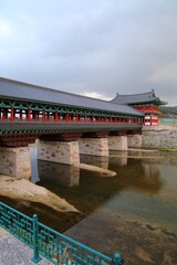 Woljeonggyo bridge in Gyeongju, South Korea