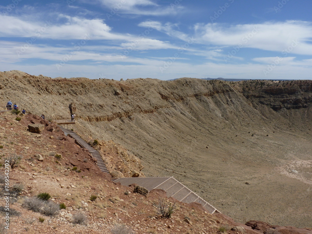 Canvas Prints meteor crater arizona etats-unis