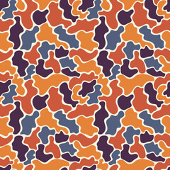vector old school camouflage pattern, duck hunter camouflage, vintage camouflage, 