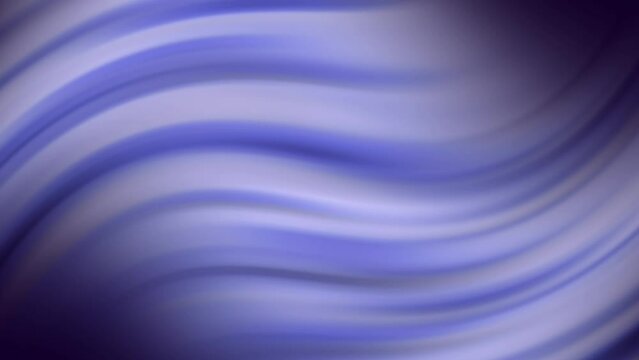 Minimalist abstract  blue seamless loop animated background.  Wavy animated background with soft blurred gradient color.  Digital smooth wallpaper. Animated soft pattern.