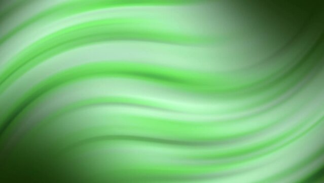 Minimalist abstract light green seamless loop animated background.  Wavy animated background with soft blurred gradient color.  Digital smooth wallpaper. Animated soft pattern.