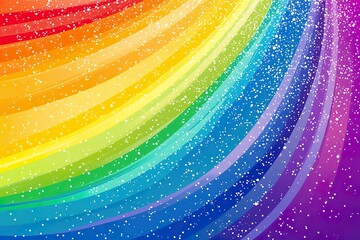 Fototapeta premium Rainbow slide background. vector illustration 