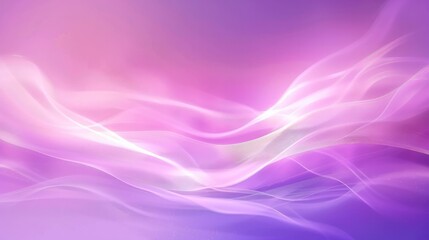 A bright and simple abstract background with a smooth blur in violet