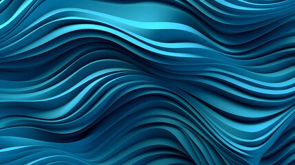 Fototapeta premium Digital blue and green swirl ripple abstract graphic poster web page PPT background