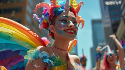 person in the carnival