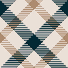Plaid pattern vector. Check fabric texture. Seamless textile design for clothes, paper print. - 769554117