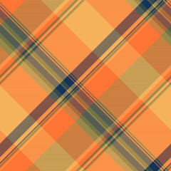 Textile plaid fabric of check seamless texture with a pattern tartan background vector. - 769554313