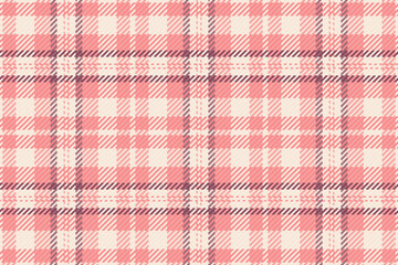 Plaid textile background of pattern fabric texture with a vector seamless tartan check. - 769555174
