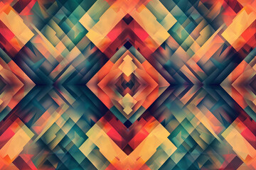 Colourful abstract geometric background patterns