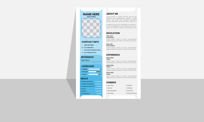 Clean and creative Resume Layout