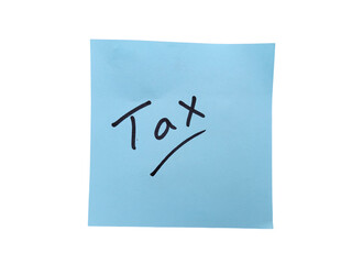 Tax on note paper