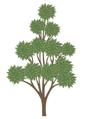 Mughal Theme Pichhwai Plant