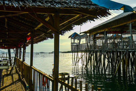 Seafood restaurant in Batam, Indonesia