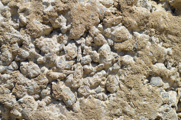 stone old concrete wall texture background, rough cement brick wallpaper