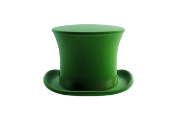Green Hat Display Isolated on Transparent Background