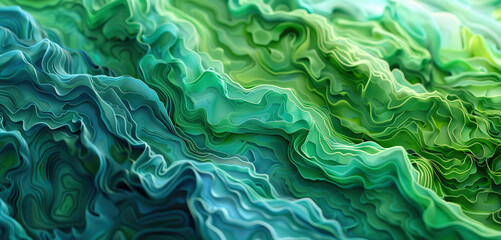 Abstract green background. Abstract color background. eco, ecology, growing, expanding the green concept. Research of unknown ecological chemical properties. 