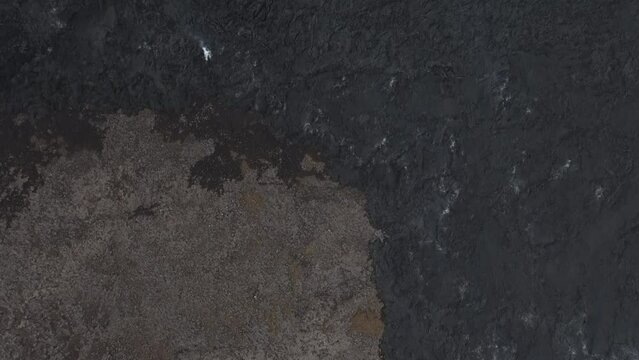 Aerial drone footage of the erupting sundhnukagigar volcano