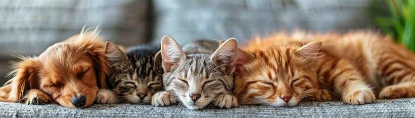 Pets and Pet Care  Collage Art  Space Visualizations ,