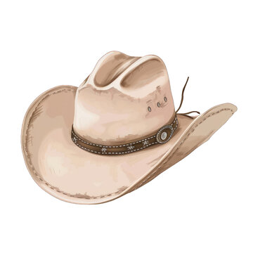 cowboy ranger hat isolated on isolated, alpha background png