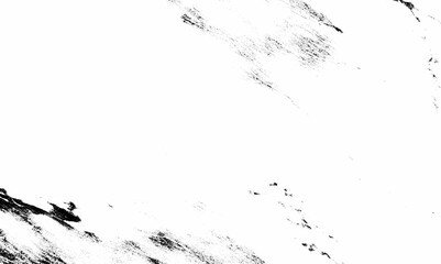 Obraz premium Texture of grunge or dust cracks black and white background. Vector illustration. 