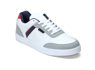 trendy and fashionable light wieght sneakers isolated on white background