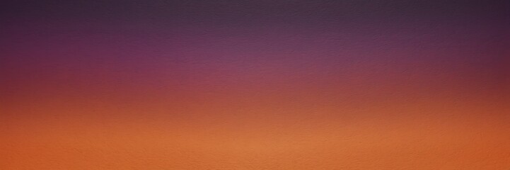 deep plum to burnt orange color gradient kraft paper grainy rough texture banner panoramic background banner template backdrop from Generative AI