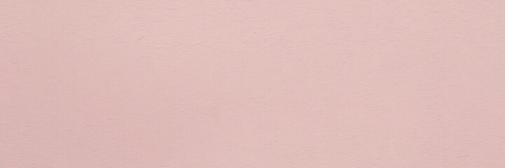 Light pink kraft paper grainy rough texture banner panoramic background banner template backdrop from Generative AI