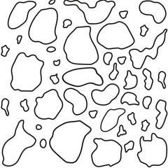 Hand drawn line textures. Includes vector scribbles,grid with irregular, horizontal and wavy strokes,doodle patterns. Isolated Ink lines on a white background. Modern Illustration set of freehand grap