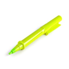 Highlighter pen isolated on white background