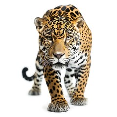 Fototapeta premium Jaguar isolated on white background