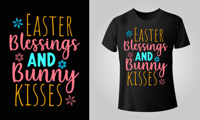 Easter T Shirts Typography Design For Black Shirt Vector, PNG, Print Ready