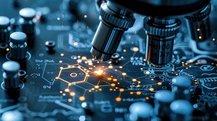 Smart nanobots for early diagnosis, microscopic view, precision targeting