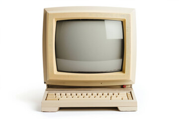 A vintage retro personal computer monitor