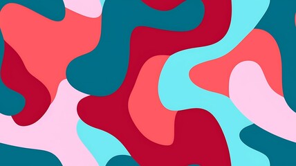 Dynamic Hues: Seamless Texture with Vibrant Colors





