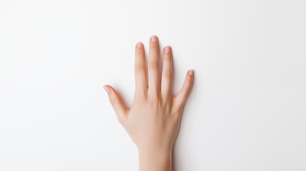 Human Hands Photo. Generative AI.